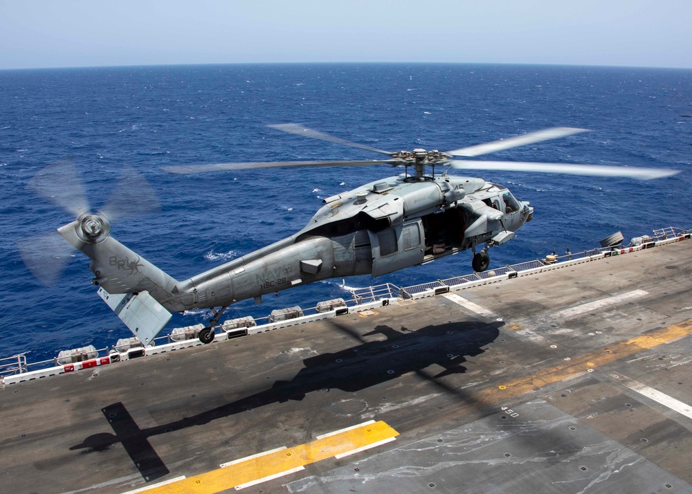 Flight Operations USS Bataan (LHD 5)