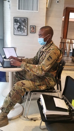 U.S. Army history detachments collect history during COVID-19 Operations