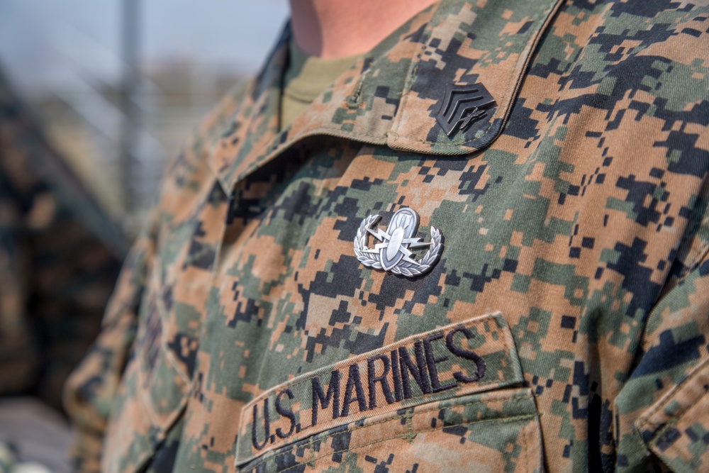 15th MEU Marines conduct EOD training