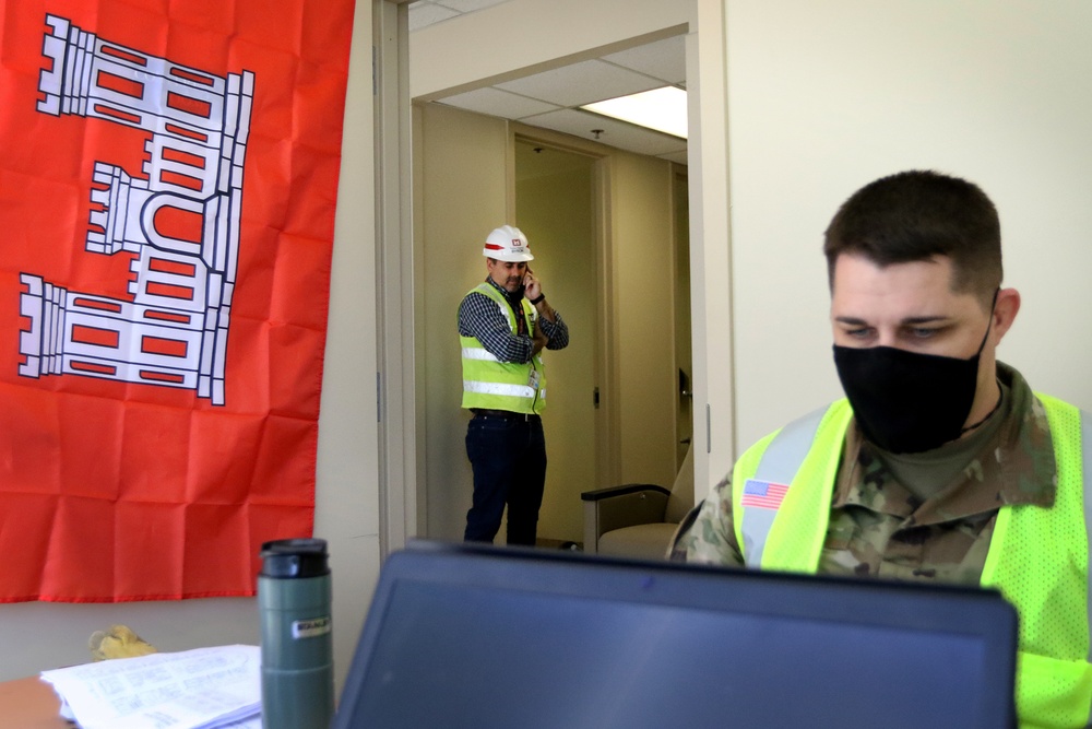 Tulsa District constructs alternate care facilities for the state of Oklahoma