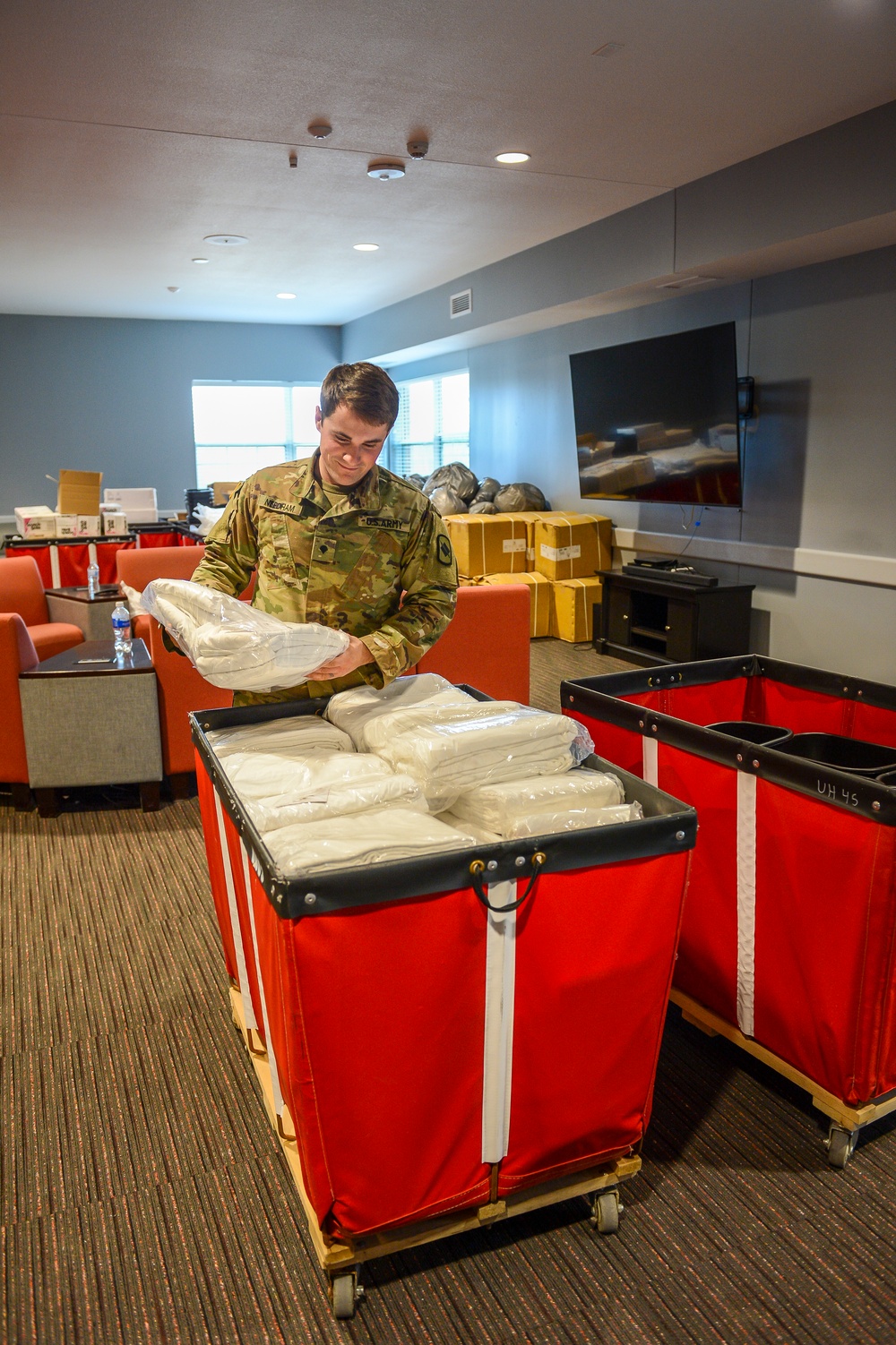 Nebraska Guard supports alternative accommodations during COVID-19 outbreak