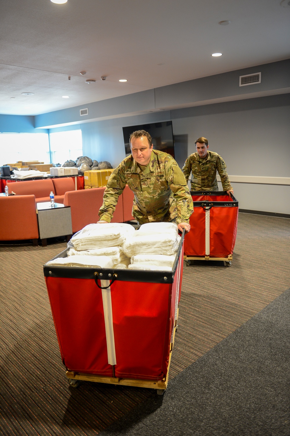 Nebraska Guard supports alternative accommodations during COVID-19 outbreak