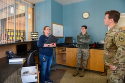 Nebraska Guardsmen tour University for alternative housing operations