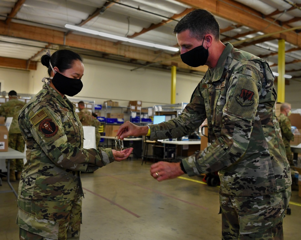Joint Task Force 115 leadership team visits Cal EMSA