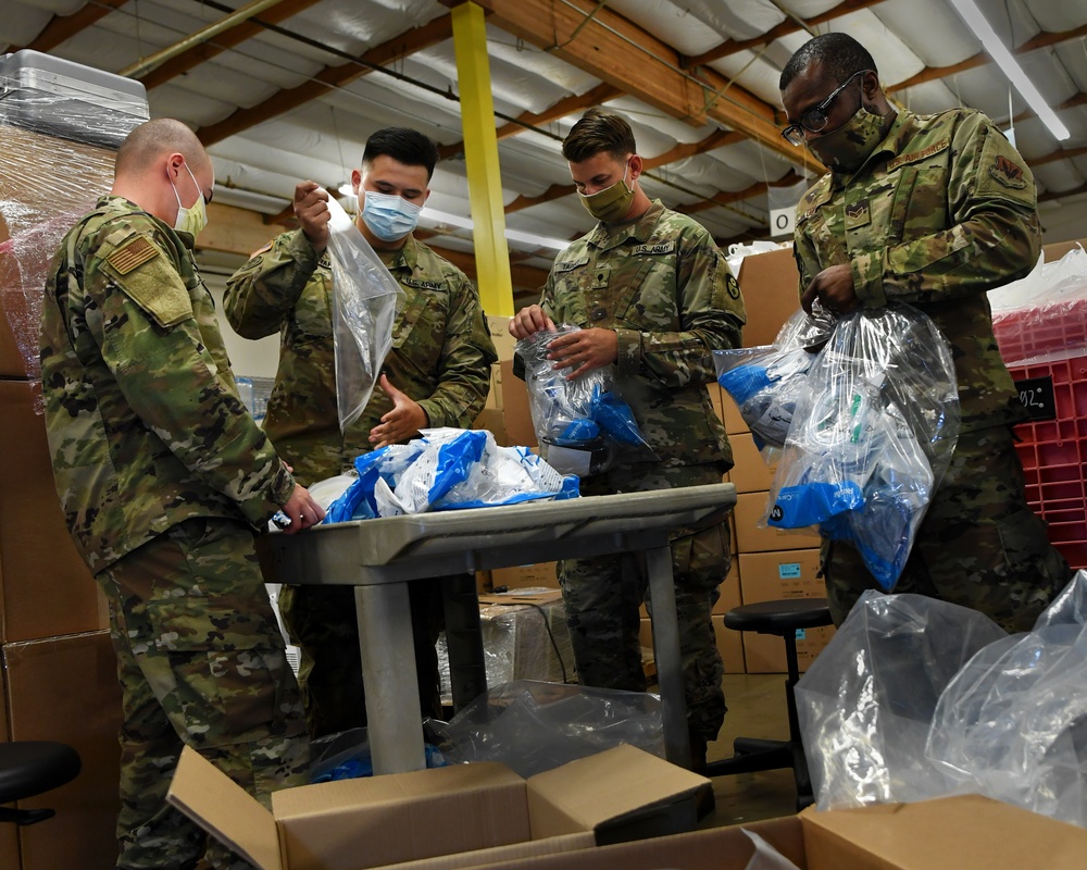 Joint Task Force 115 leadership team visits Cal EMSA