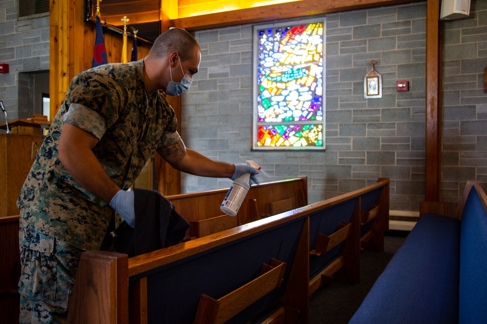 MCAS New River reopens Catholic service