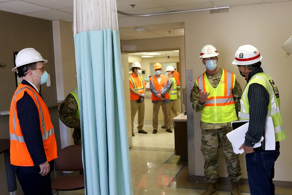 Tulsa District constructs alternate care facilities for the state of Oklahoma