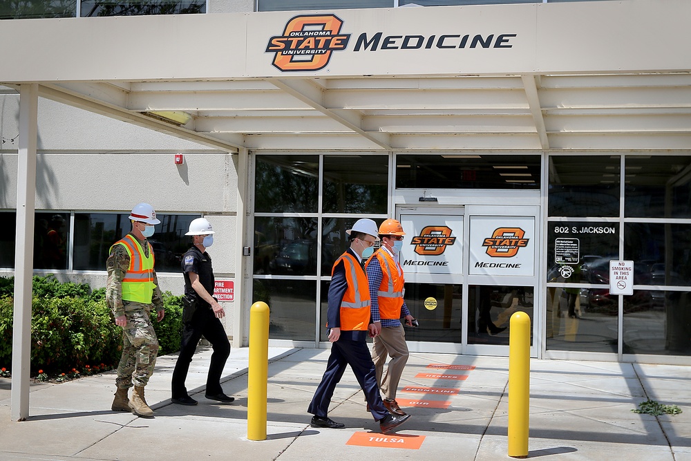 Tulsa District constructs alternate care facilities for the state of Oklahoma