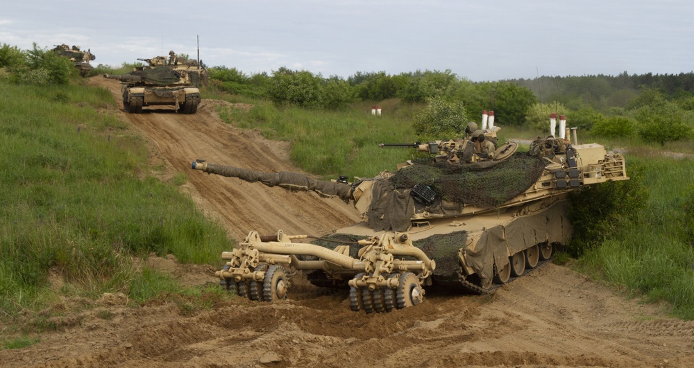 DVIDS - Images - 3rd Infantry Divison Tank Breach [Image 1 of 10]