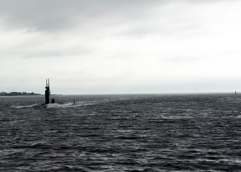 USS Albany Returns from Deployment