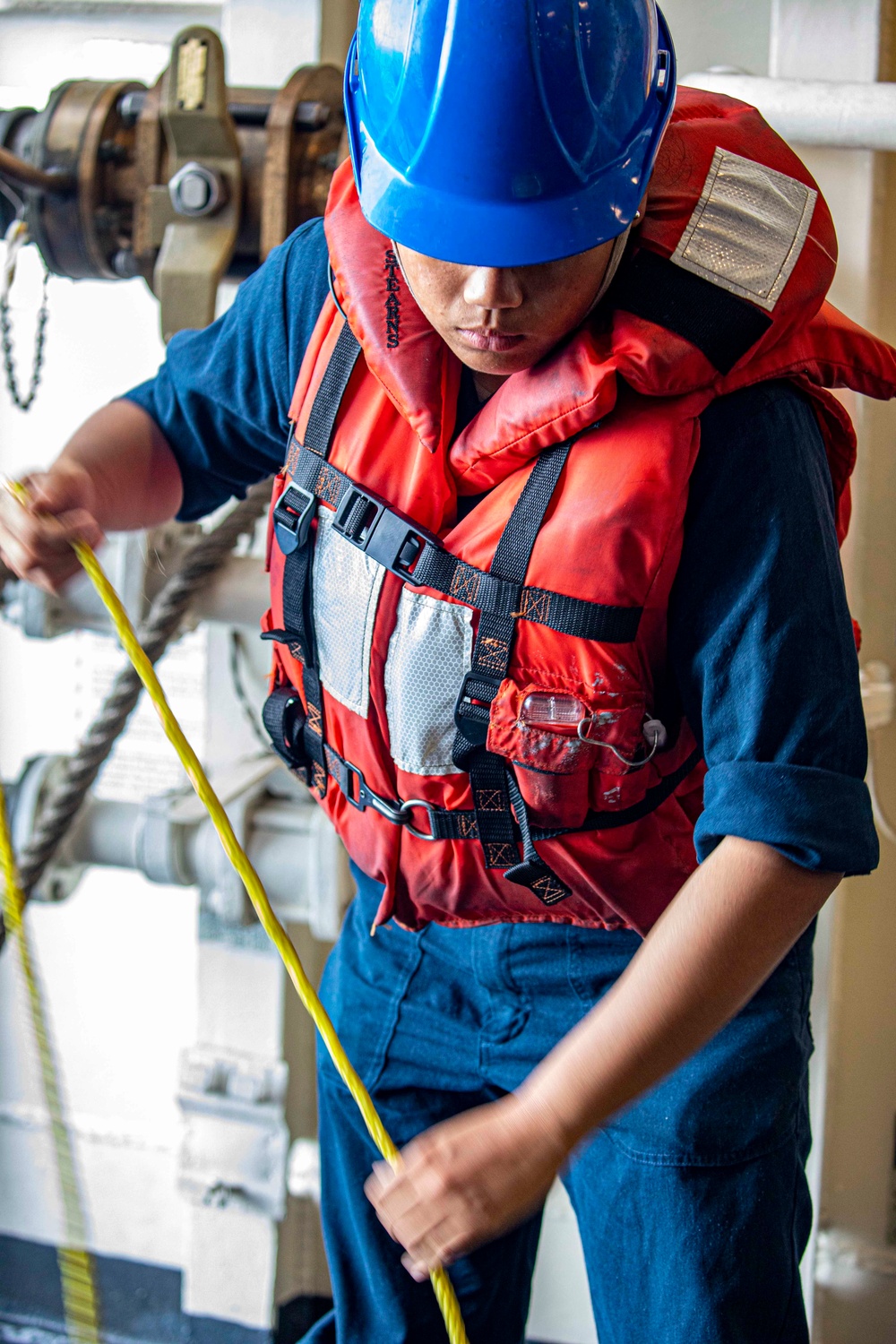 Sailors take part in SAR operations