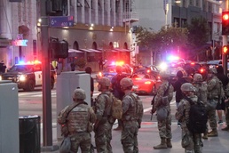 Cal Guard's Joint Task Force-79 mobilized for civil unrest in Los Angeles