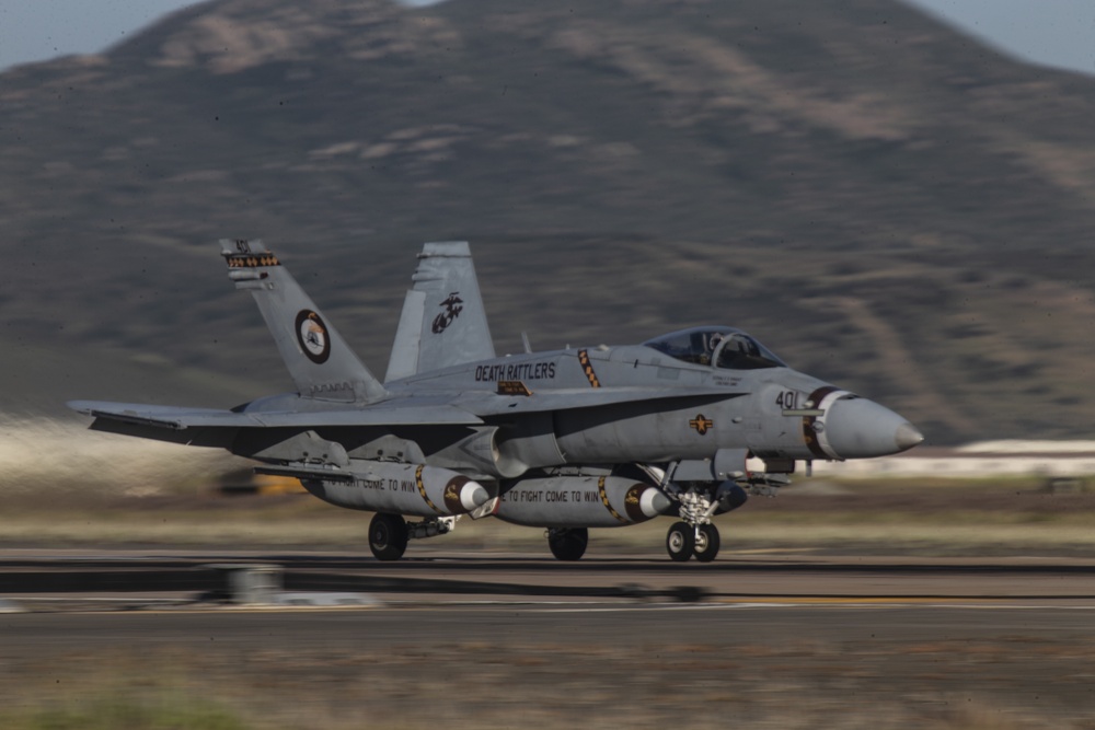 VMFA-323 Departs For Final F/A-18C Deployment