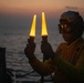USS Barry Conducts Night Flight Quarters