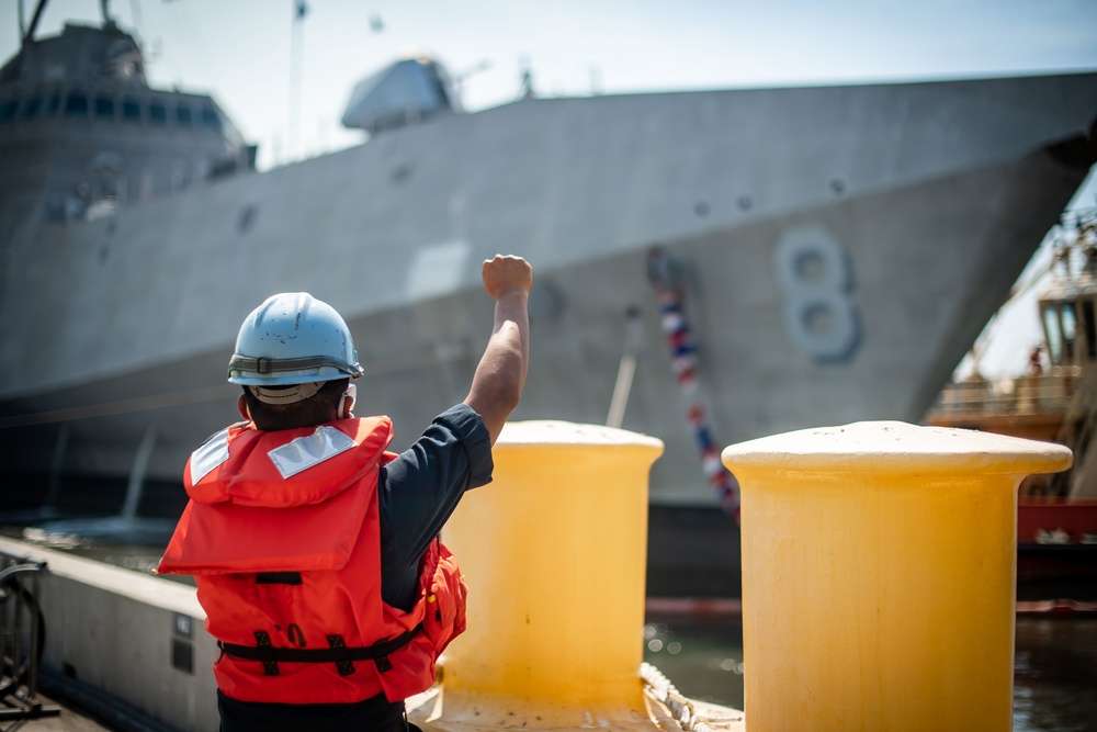 USS Montgomery (LCS 8) Returns to Homeport