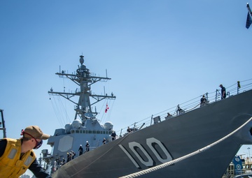 USS Kidd (DDG 100) Departs San Diego