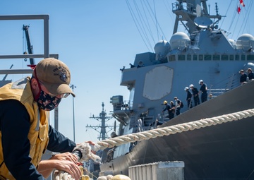 USS Kidd (DDG 100) Departs San Diego
