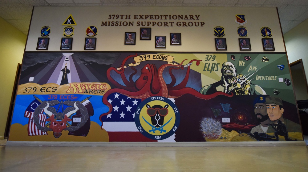Airmen create home away from home