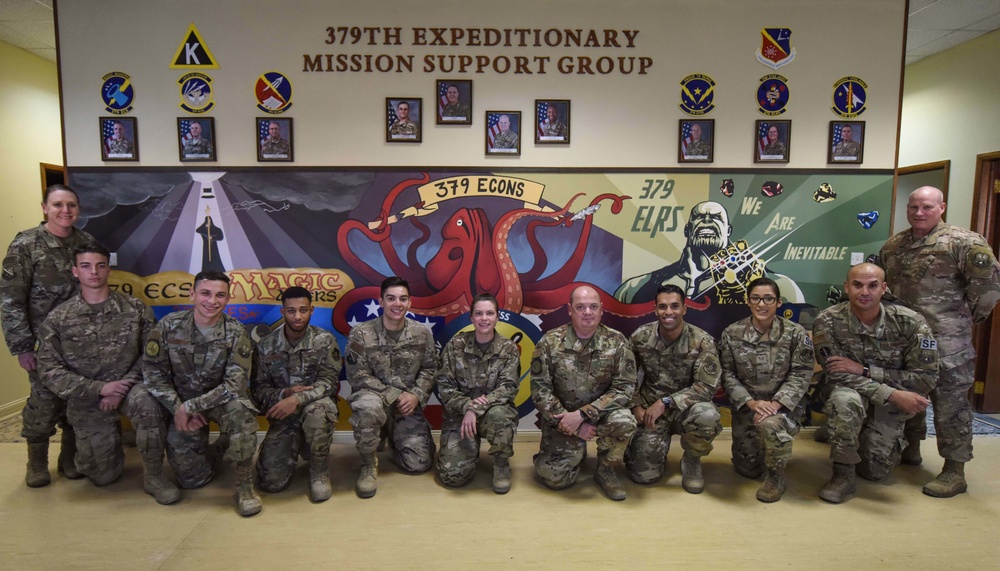 Airmen create home away from home