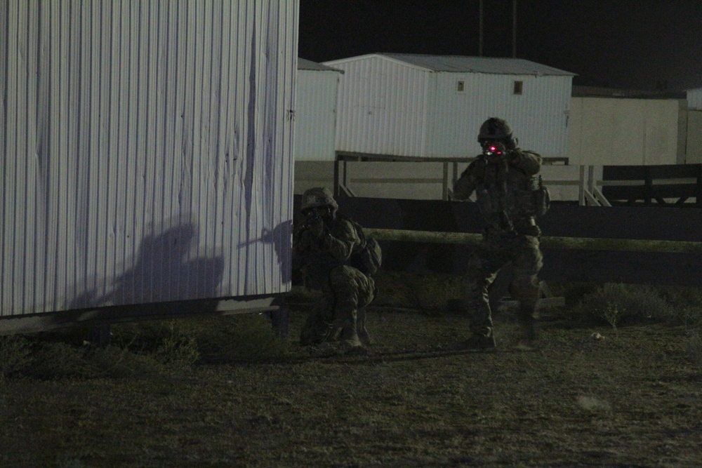 30th ABCT Soldiers Conduct Squad Competition