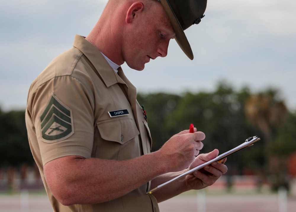 Echo Company Drill Inspection