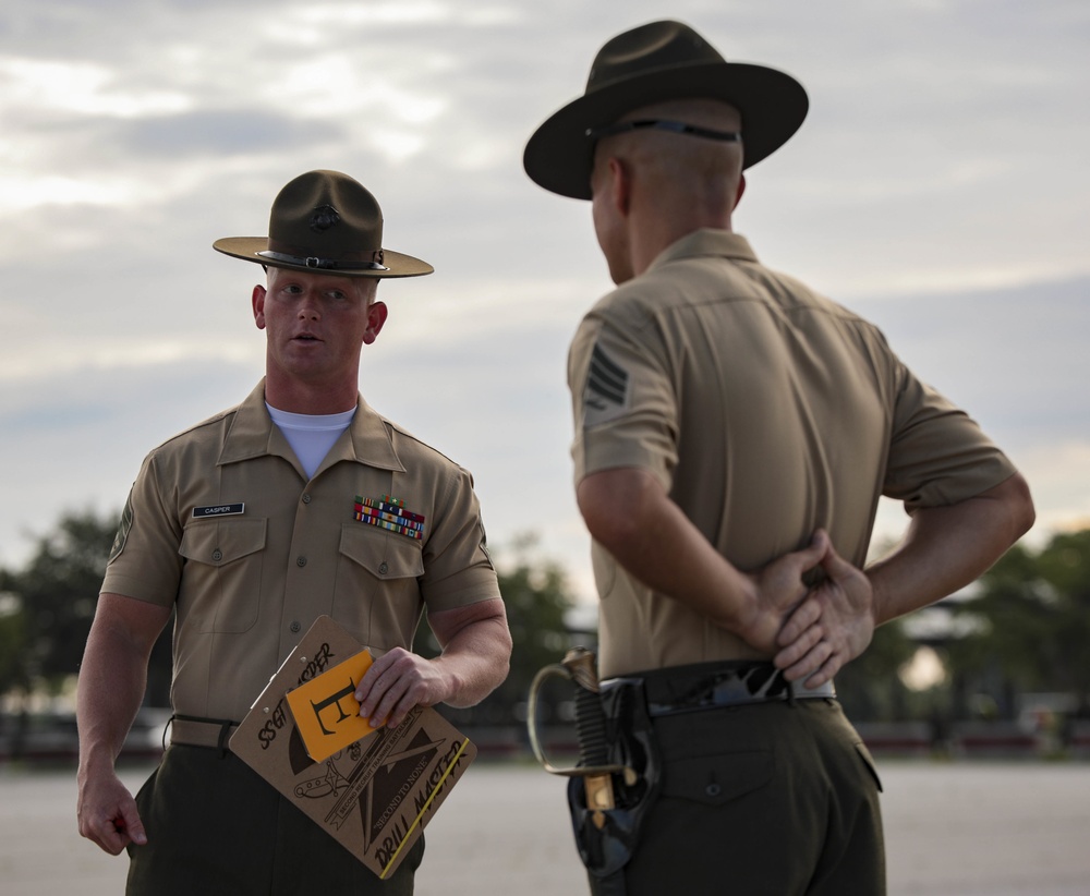 Echo Company Drill Inspection