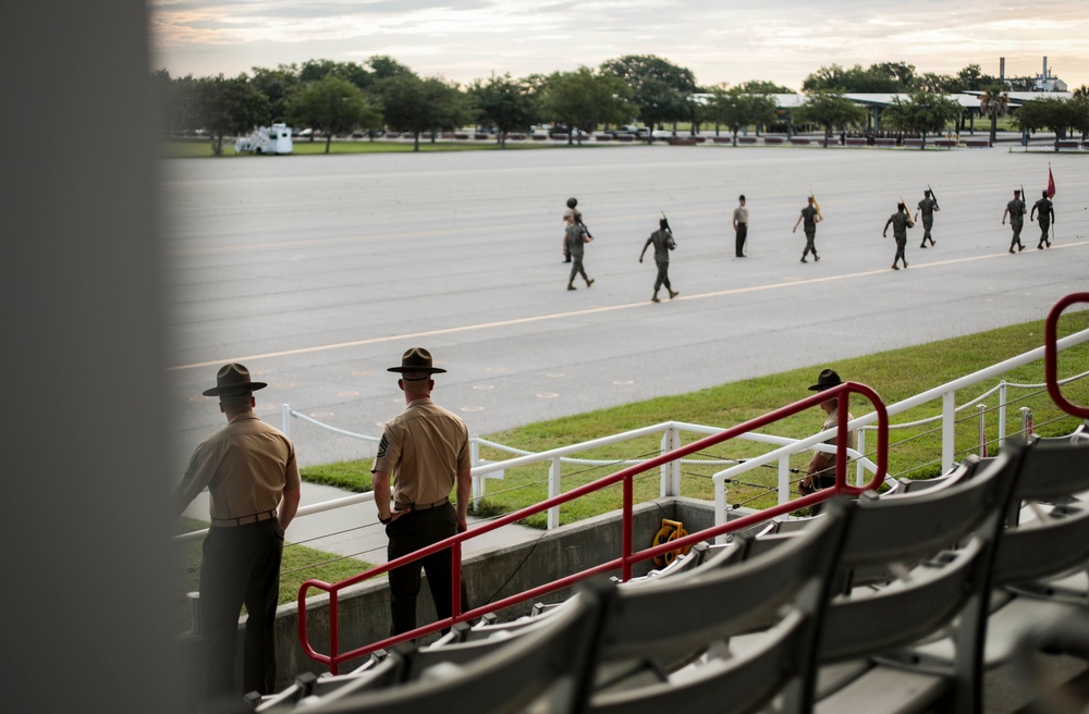 Echo Company Drill Inspection