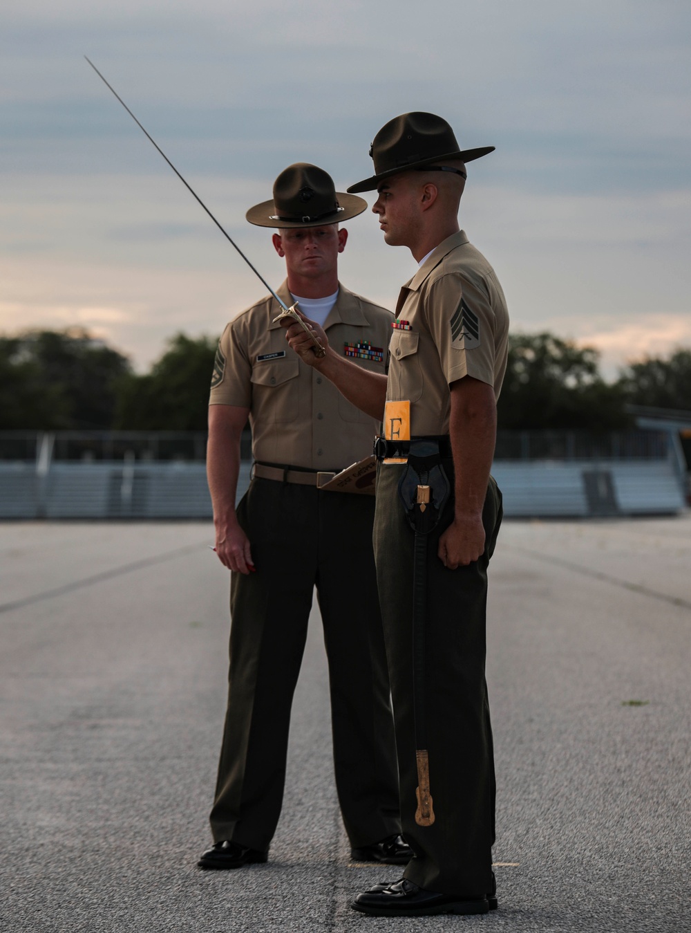 Echo Company Drill Inspection