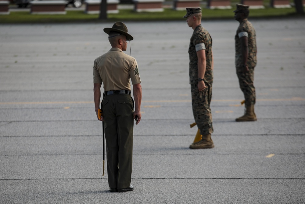 Echo Company Drill Inspection