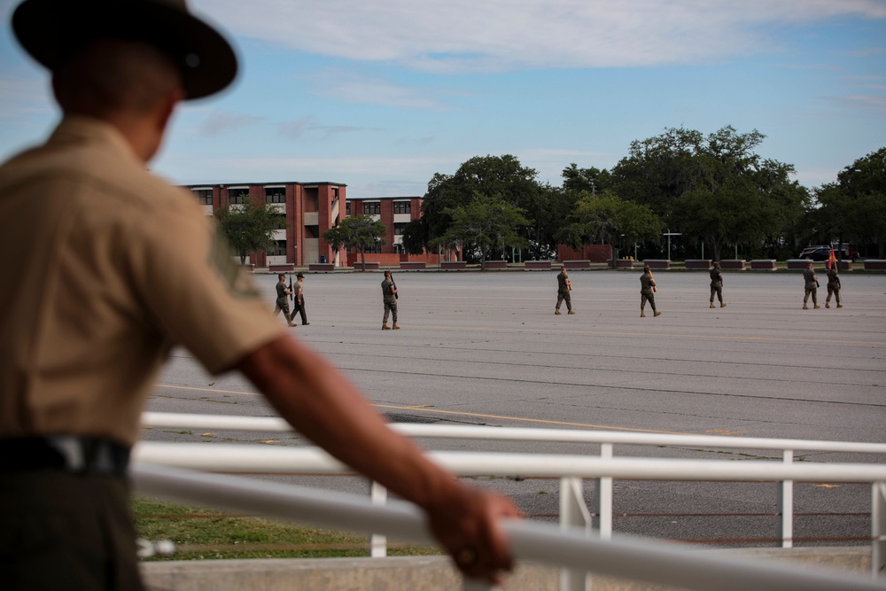 Echo Company Drill Inspection