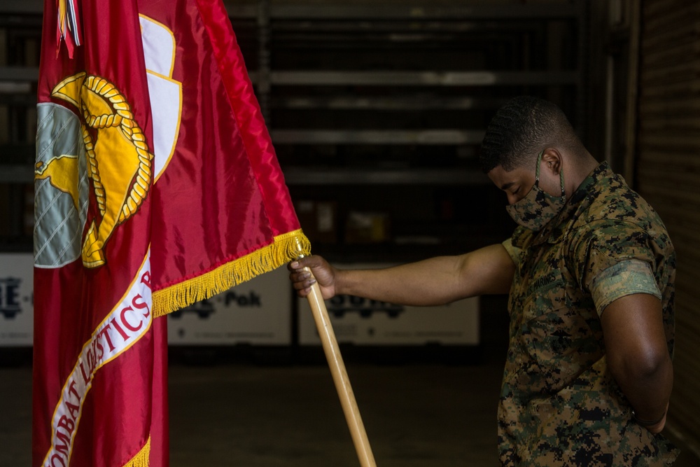 Changing Hands: CLB-31 conducts change of command