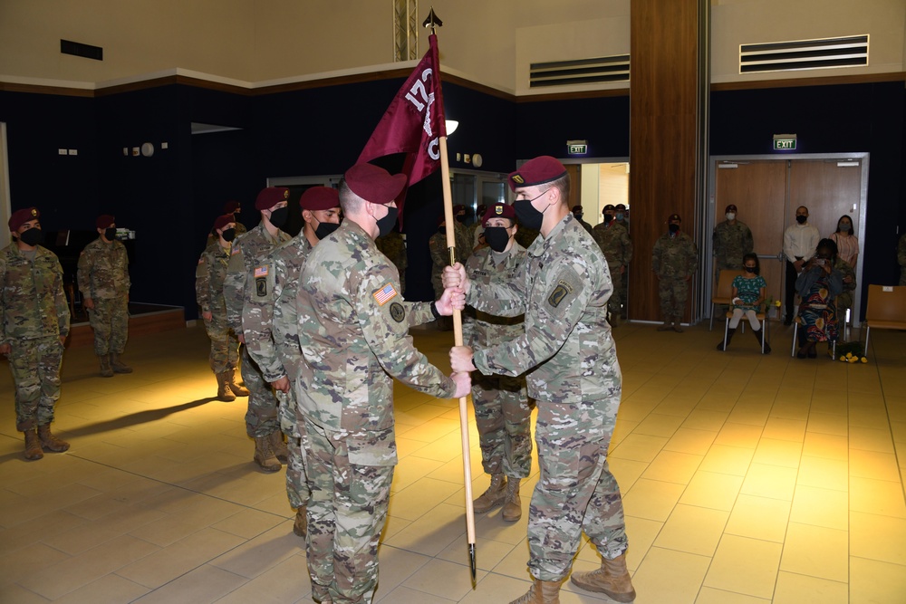 173rd Brigade Support Battalion Change of Responsibility Ceremony, June 11, 2020