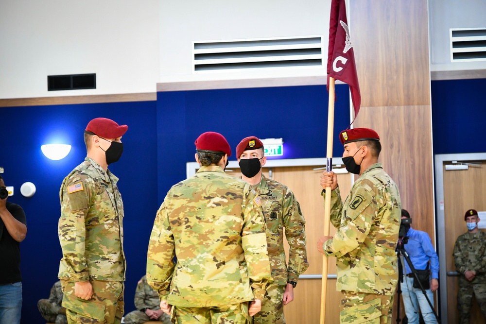 173rd Brigade Support Battalion Change of Responsibility Ceremony