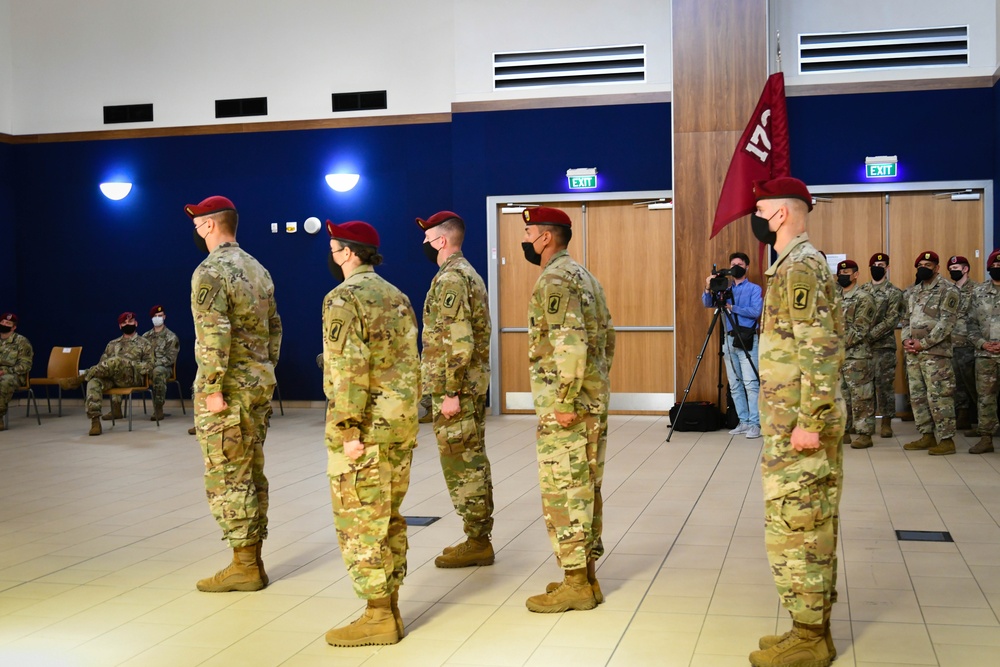 173rd Brigade Support Battalion Change of Responsibility Ceremony