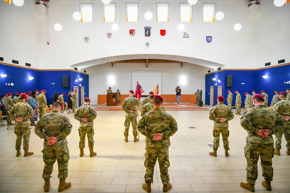 173rd Brigade Support Battalion Change of Responsibility Ceremony