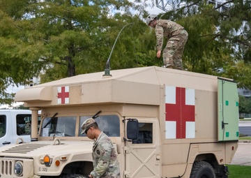 Texas Army National Guard Soldiers prepare to assist in Houston’s civil unrest