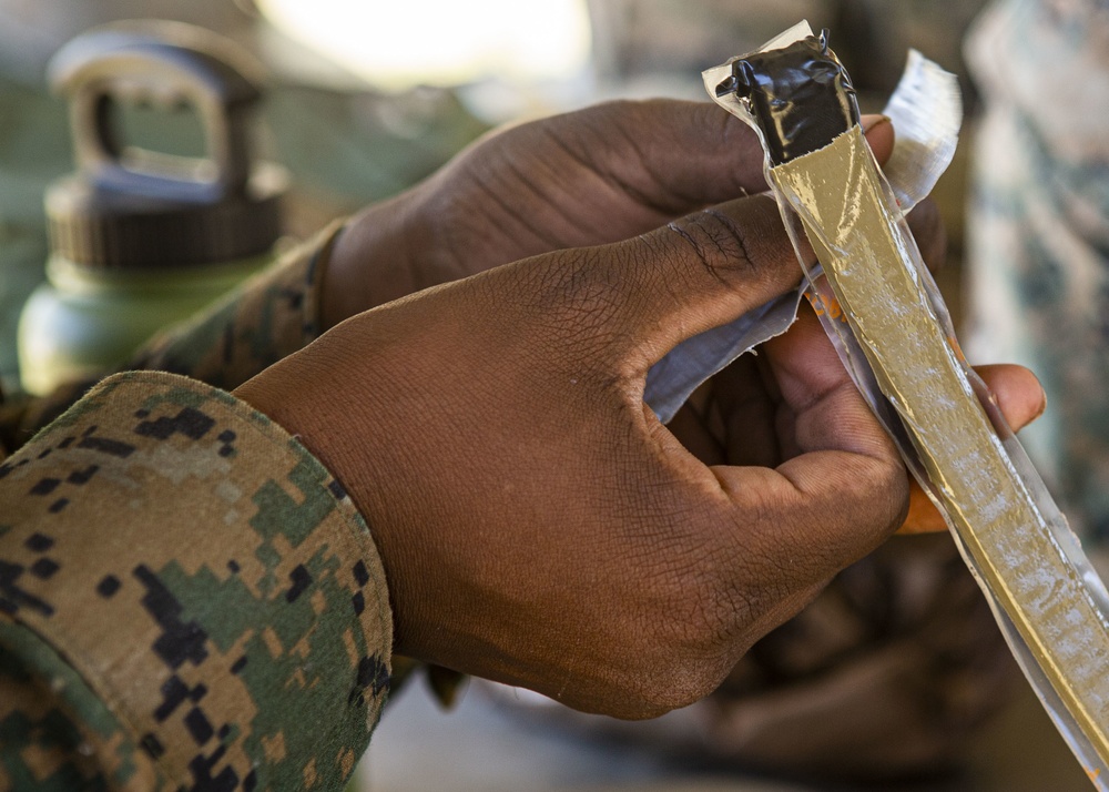 15th MEU Marines conduct breaching training for RUT