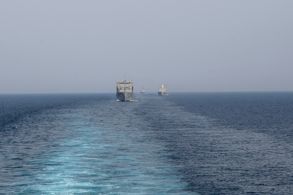 BATARG, 26th MEU transits Bab Al-Mandeb strait