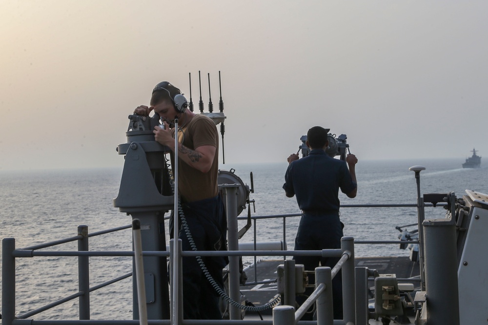 BATARG, 26th MEU transits Bab Al-Mandeb strait