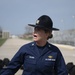 Petty Officer 2nd Class Ava Toliver trains recruits from O-198