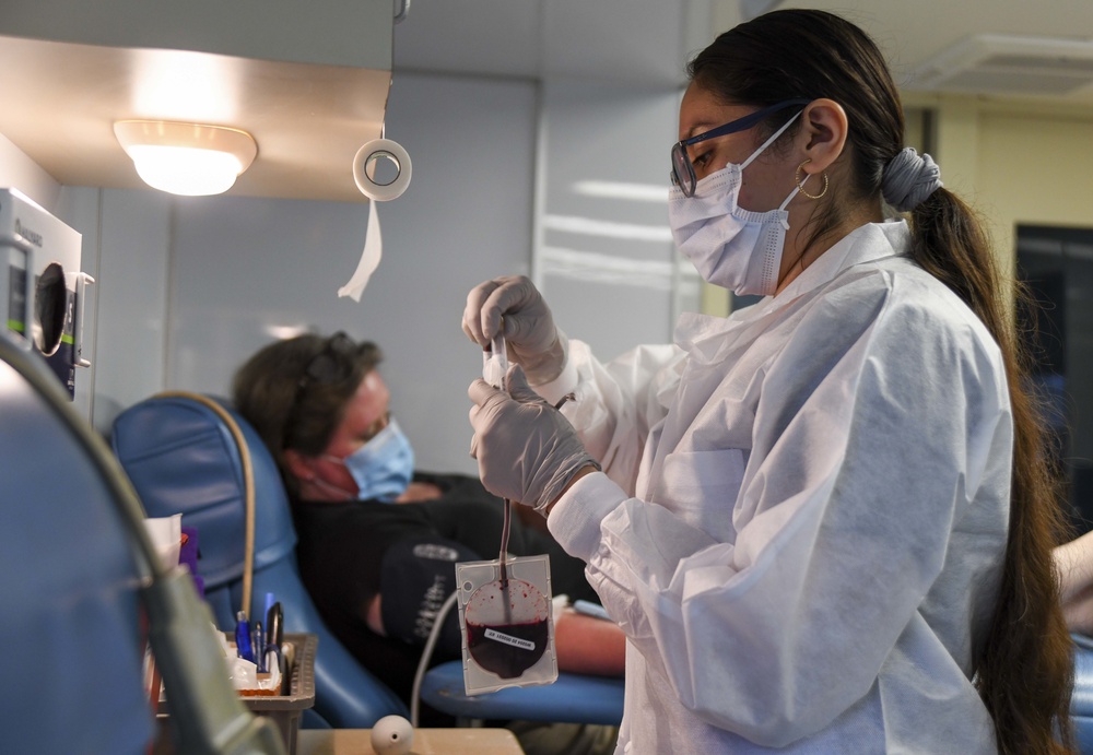 Armed Services Blood Program gets support from civilian donors