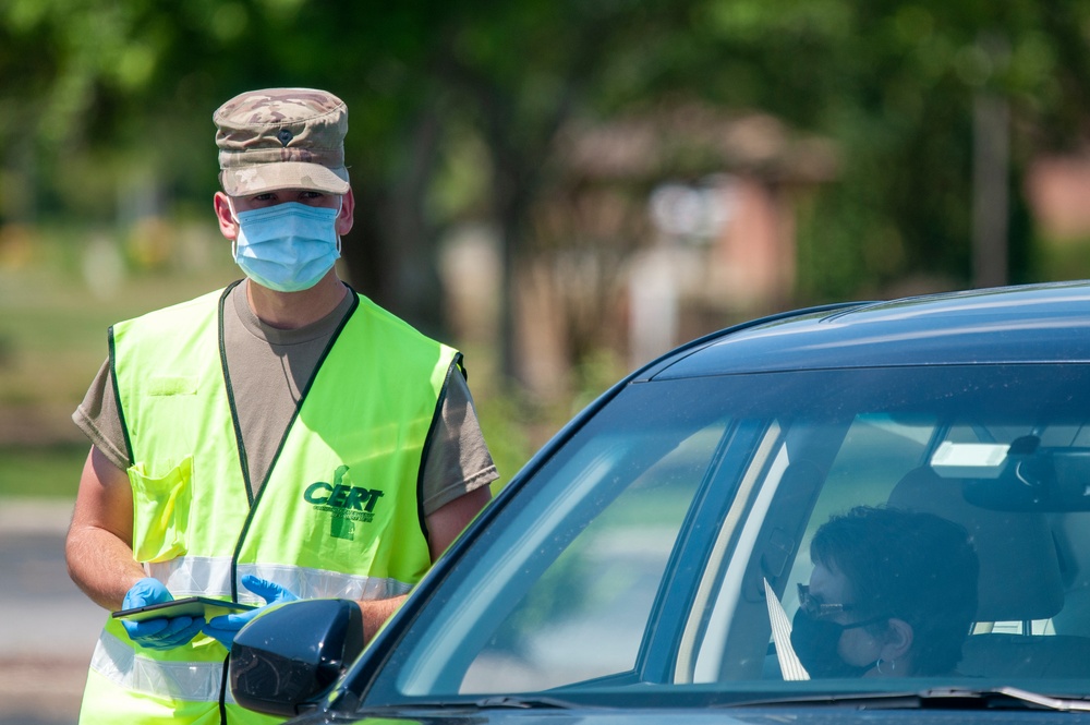 Delaware Guard tests for COVID-19 in Georgetown