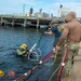 Navy Divers Conduct Training