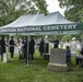 Modified Military Funeral Honors are Conducted for U.S. Army Air Forces 1st Lt. Cicero Sprinkle Jr.