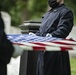 Modified Military Funeral Honors are Conducted for U.S. Army Air Forces 1st Lt. Cicero Sprinkle Jr.