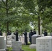 Modified Military Funeral Honors are Conducted for U.S. Army Air Forces 1st Lt. Cicero Sprinkle Jr.