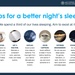 Tips for a better night's sleep