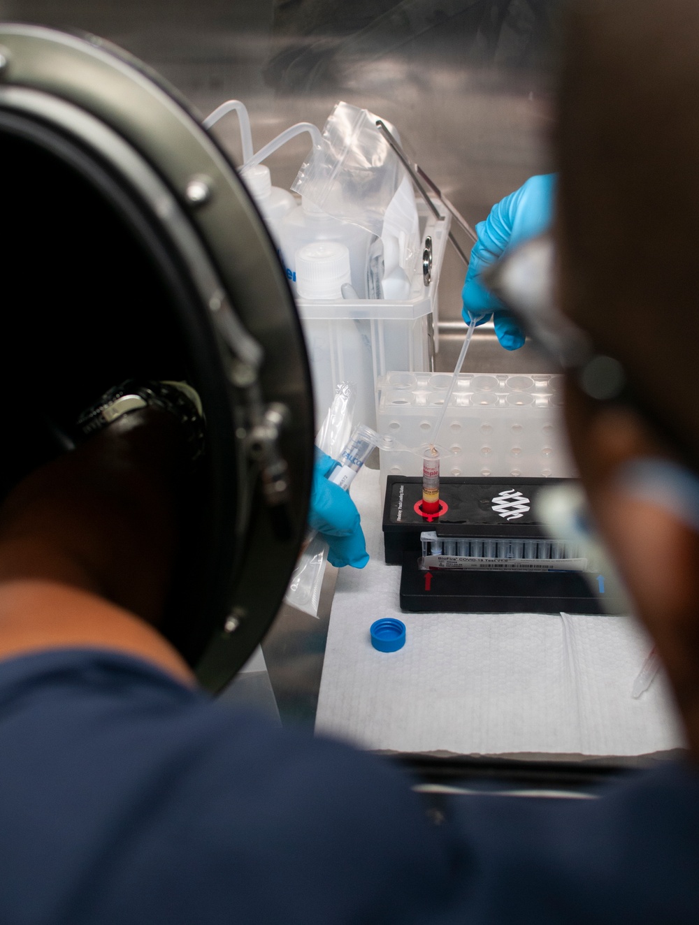 Delaware CST analyzes specimens for COVID-19