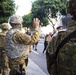 Cal Guard works peaceful protest in Los Angeles