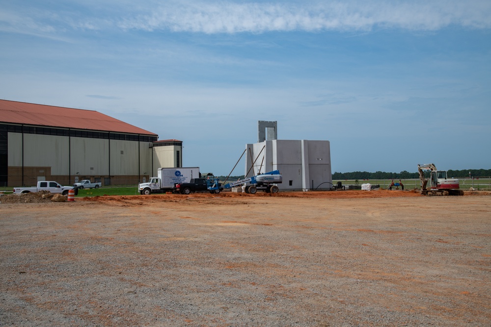 Air traffic control tower construction